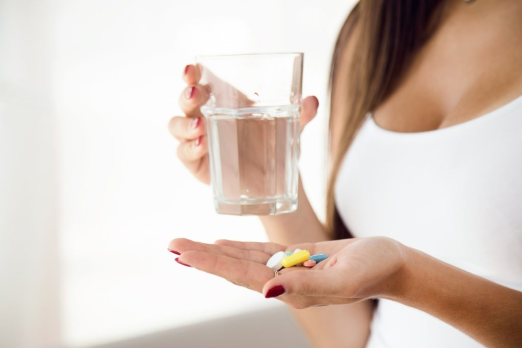 Taking vitamin and mineral complexes